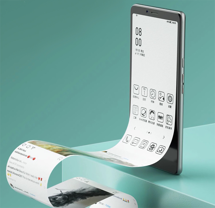 HiSense A7 5G: así es el primer móvil 5G con pantalla de tinta electrónica