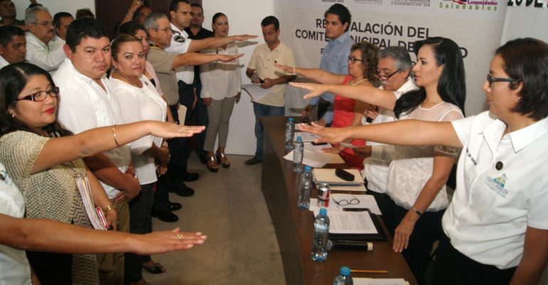 Se instala comité municipal de salud de Puerto Morelos