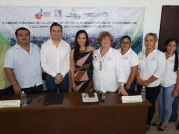 Ayuntamiento de Puerto Morelos y la Comisión de Derechos Humanos reafirman alianza de trabajo