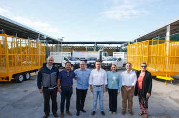 Con la entrega de vehículos a personal de CAMAR, se refuerza la limpieza y cuidado ambiental en Cozumel