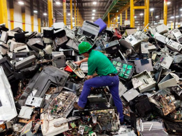 Basura electrónica: un 90% de las partes son reciclables