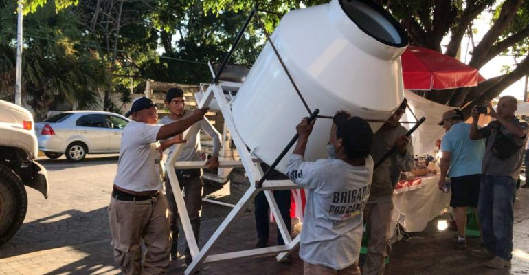 Se reconoce a trabajadores activos del ayuntamiento de Benito Juárez