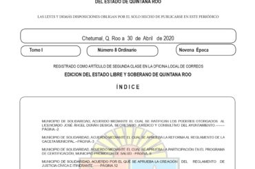 Hasta el 30 de mayo, concluye suspensión de labores presenciales en el Gobierno del Estado