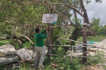 Clausura total temporal en predio colindante al Sistema Lagunar Chacmochuch