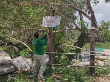 Clausura total temporal en predio colindante al Sistema Lagunar Chacmochuch