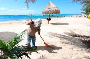 Celebran ratificación de playa “Ventana al mar” en Puerto Morelos como BLUE FLAG