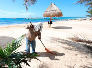 Celebran ratificación de playa “Ventana al mar” en Puerto Morelos como BLUE FLAG