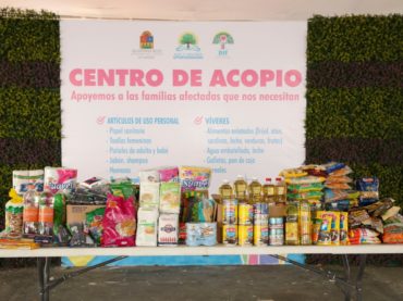 El DIF Quintana Roo abre centros de acopio en apoyo a la población afectada por las lluvias