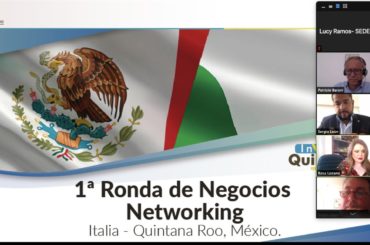 Se llevó a cabo la primera ronda de negocios Italia-Quintana Roo