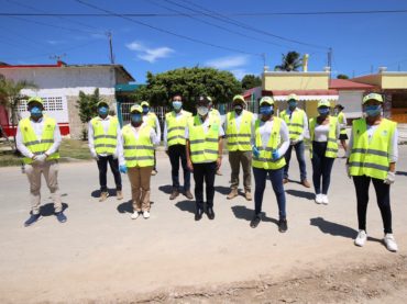 En Othón P. Blanco se han incrementado la cantidad de contagios por covid-19 y se brinda el apoyo alimentario a las familias