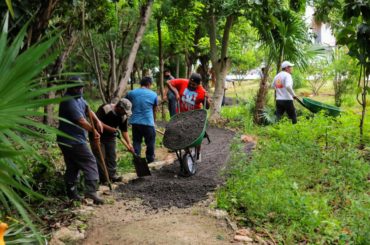 Se convierten basureros clandestinos en áreas de uso comunitario