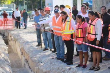 Benito Juárez atiende añejo problema de drenaje y pavimentación