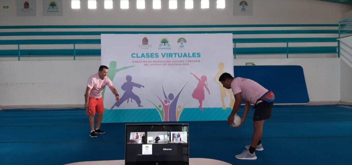 DIF Quintana Roo. Clases virtuales deportivas