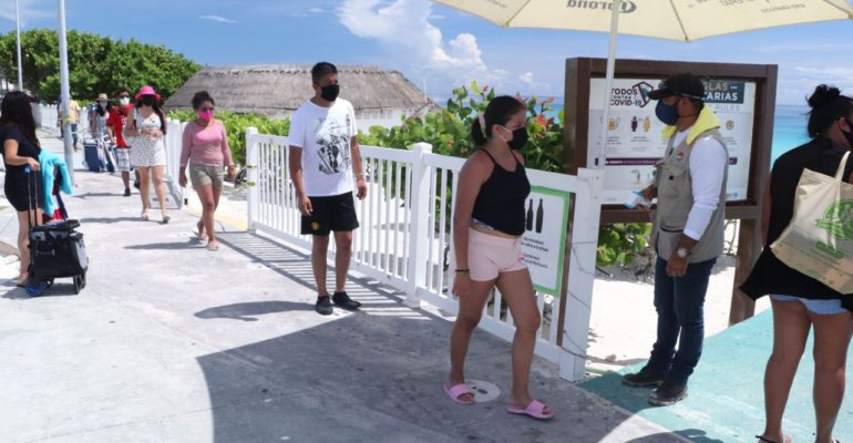 Mantiene Cancún reactivación turística responsable ante pandemia