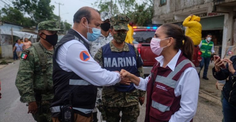 Saldo blanco en Cancún tras huracán Zeta