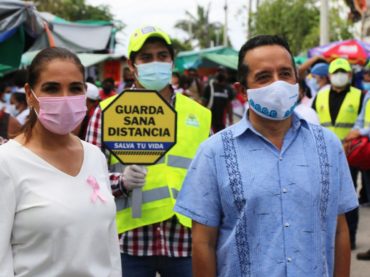 Cancún y gobierno estatal suman esfuerzos para prevenir contagios por Covid-19