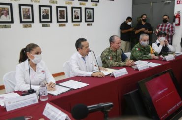 Se instala centro de mando en Cancún ante acercamiento de Huracán Delta