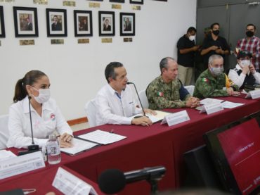 Se instala centro de mando en Cancún ante acercamiento de Huracán Delta