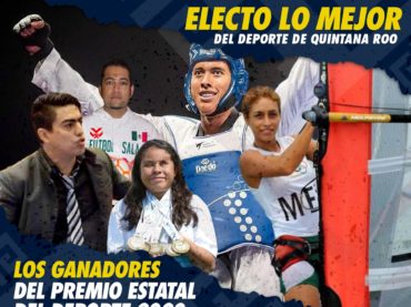 Electo lo mejor del deporte de Quintana Roo