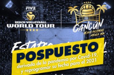 Pospuesto Beach Volleyball World Tour 4 Stars Cancún hasta 2021