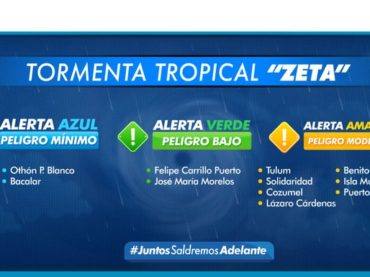 El gobernador Carlos Joaquín actualiza información sobre la Tormenta Tropical Zeta