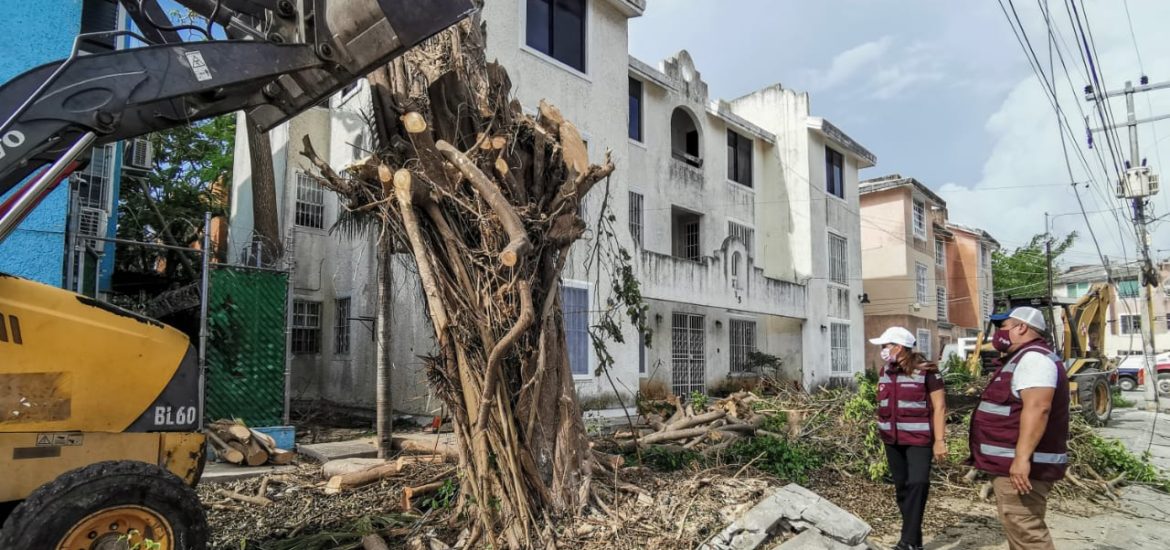 HURACÁN ZETA EN CANCÚN