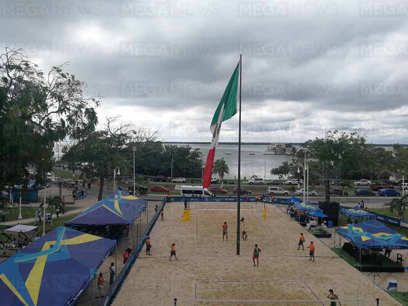 Reanudan entrenamientos de voleibol de playa en Chetumal