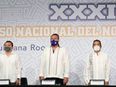 Inauguran el XXXIV Congreso Nacional del Notariado Mexicano