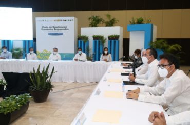 Sociedad y gobierno firman Pacto de Reactivación Económica Responsable