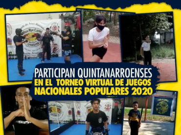 Participan quintanarroenses en el Torneo Virtual de Juegos Nacionales Populares 2020