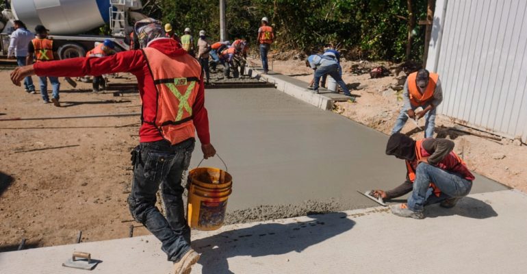 Obra histórica en Puerto Juárez impulsa economía