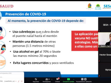 Pide la SESA continuar y fortalecer las medidas de higiene pública