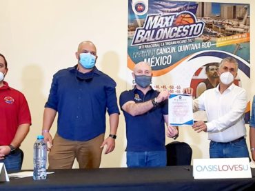 Torneo Maxi Baloncesto Internacional se jugará en Cancún del 18 al 25 de abril