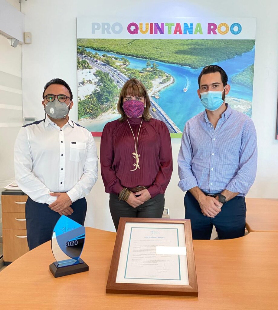 Quintana Roo recibe el reconocimiento “Wellness Champion”