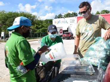Planean realizar 33 jornadas de Reciclatón durante 2021 en Puerto Morelos