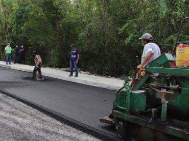 Inicia 2021 con múltiples obras de infraestructura para Puerto Morelos