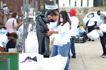 Se realiza Reciclatón con protocolos sanitarios