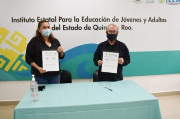 El IEEA Quintana Roo firma convenio con asociación Humbert