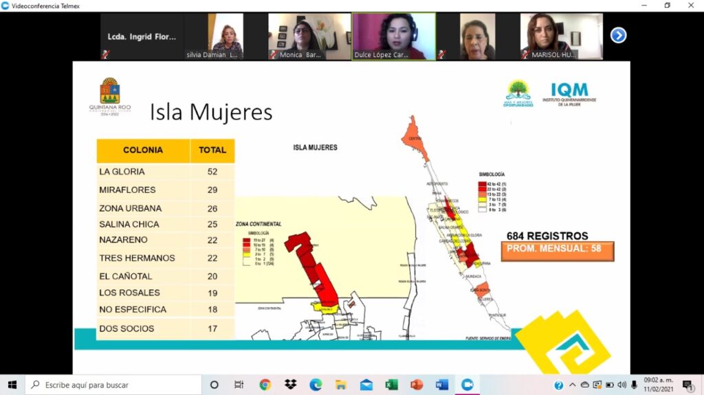 El IQM participa en sesiones de mesa de Seguridad estatal para Construcción de la Paz