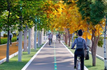 En marcha proyecto de ciclovía en avenida Bonampak