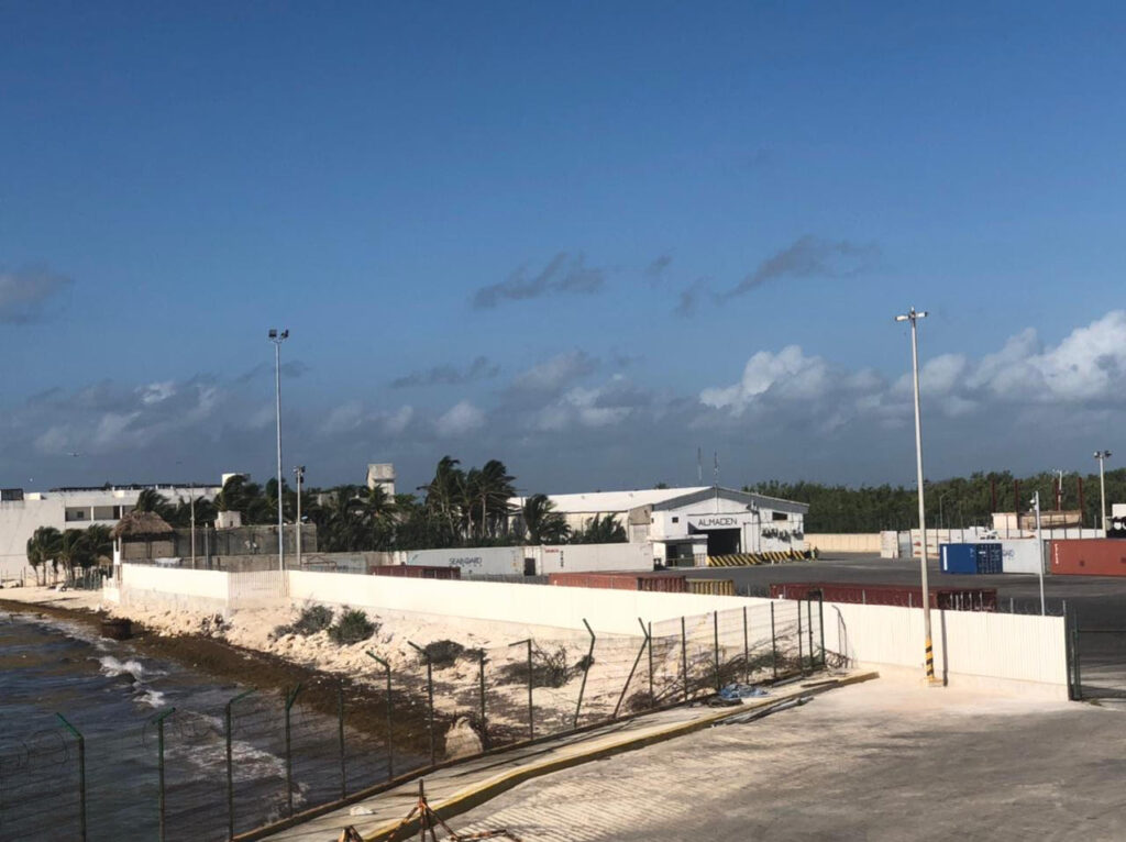 Mayor seguridad en la terminal marítima de Puerto Morelos