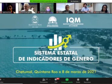 Presentan Sistema Estatal de Indicadores de Género