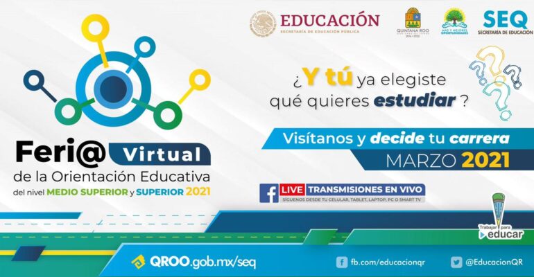 Inaugurarán Feria Virtual Educativa del Nivel Medio Superior