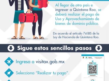 VISITAX: facilita el pago del aprovechamiento al turismo extranjero